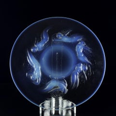 Art Deco Glasteller "Ondines" René Lalique