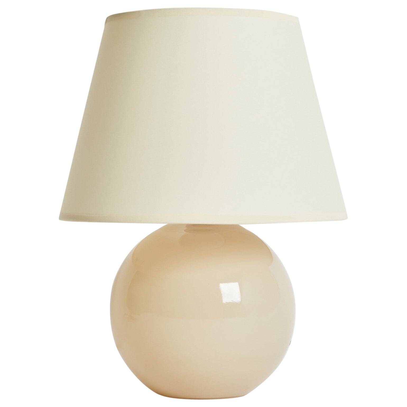 Art Deco Glass Table Lamp