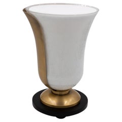 Vintage Art Deco Glass Table Lamp