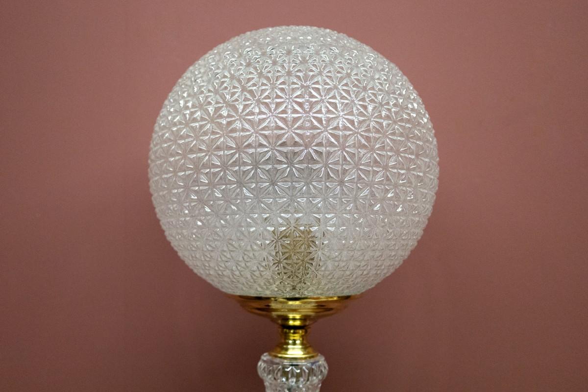 Polonais Lampe de table Art Déco, Pologne, milieu du 20e siècle en vente