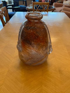 Art Deco Glass Vase by Charles Schneider