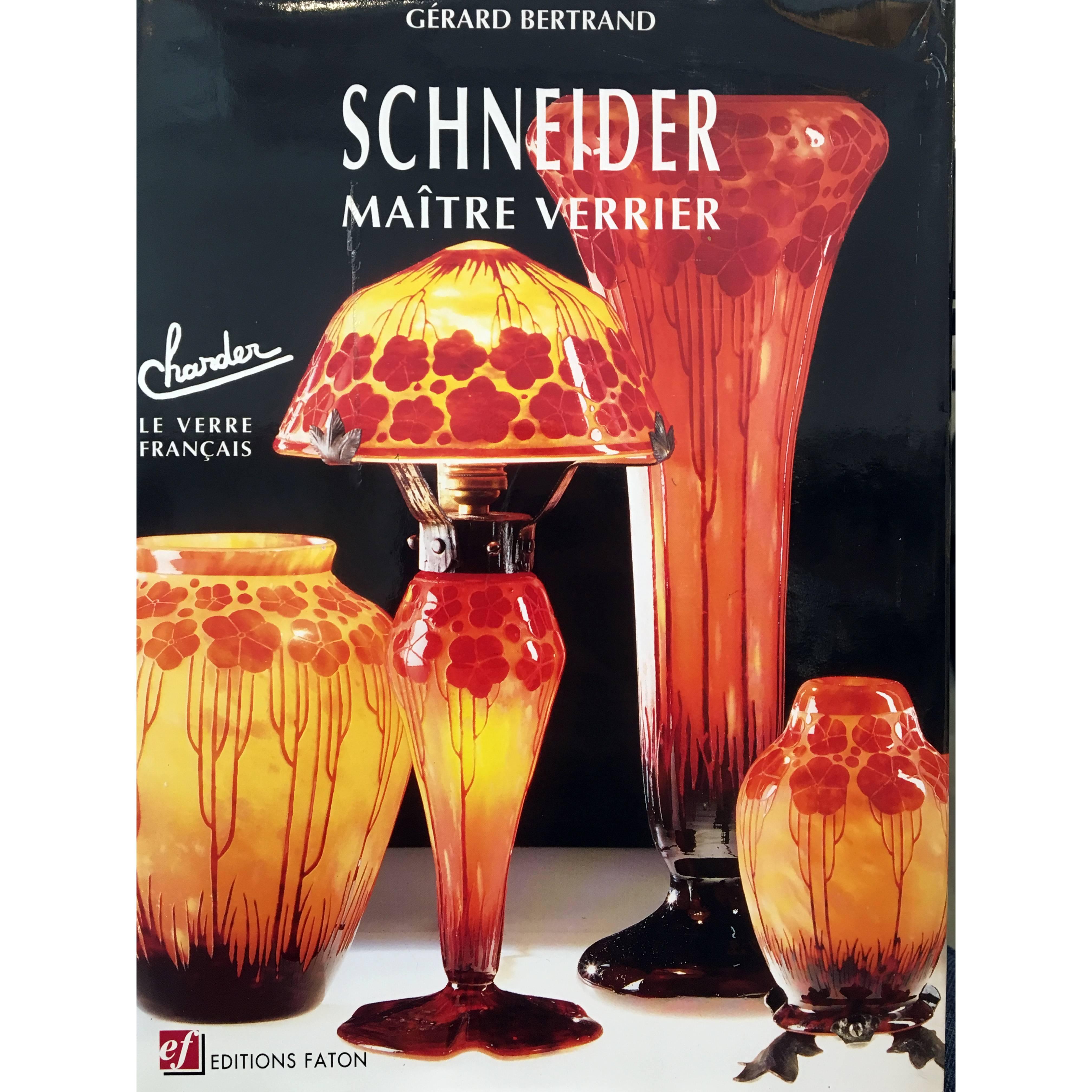 Art Deco Glass Vase by Le Verre Francais - Schneider 