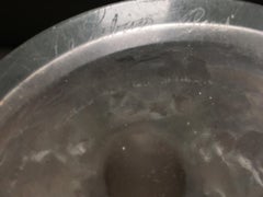 Vase en verre Art déco de Sabino