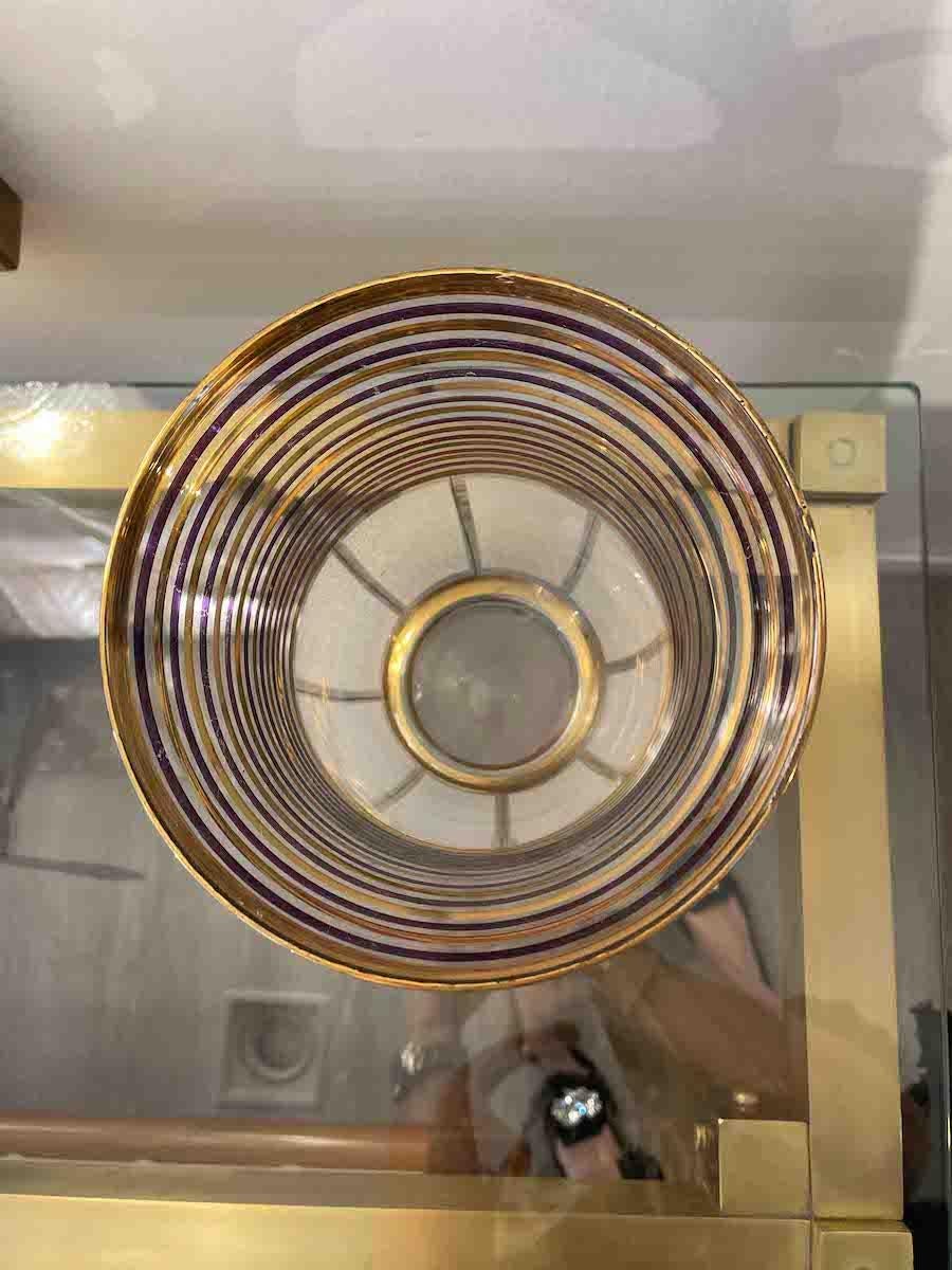 Art Deco Glass Vase For Sale 2