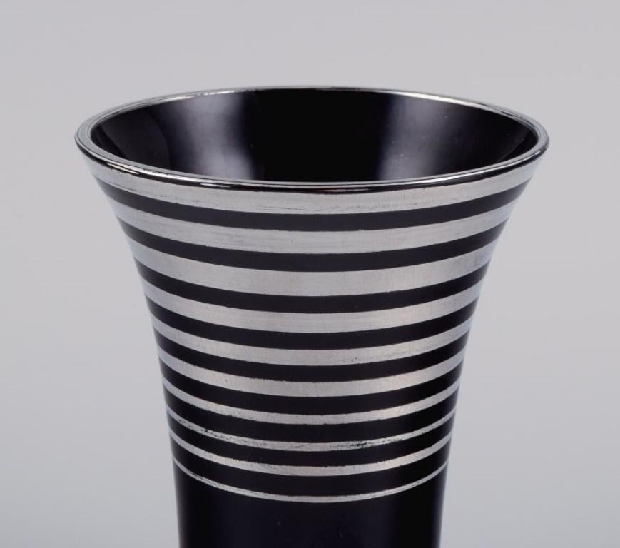 Art Deco Glass Vase, Germany, 1930/40s In Good Condition For Sale In Copenhagen, DK