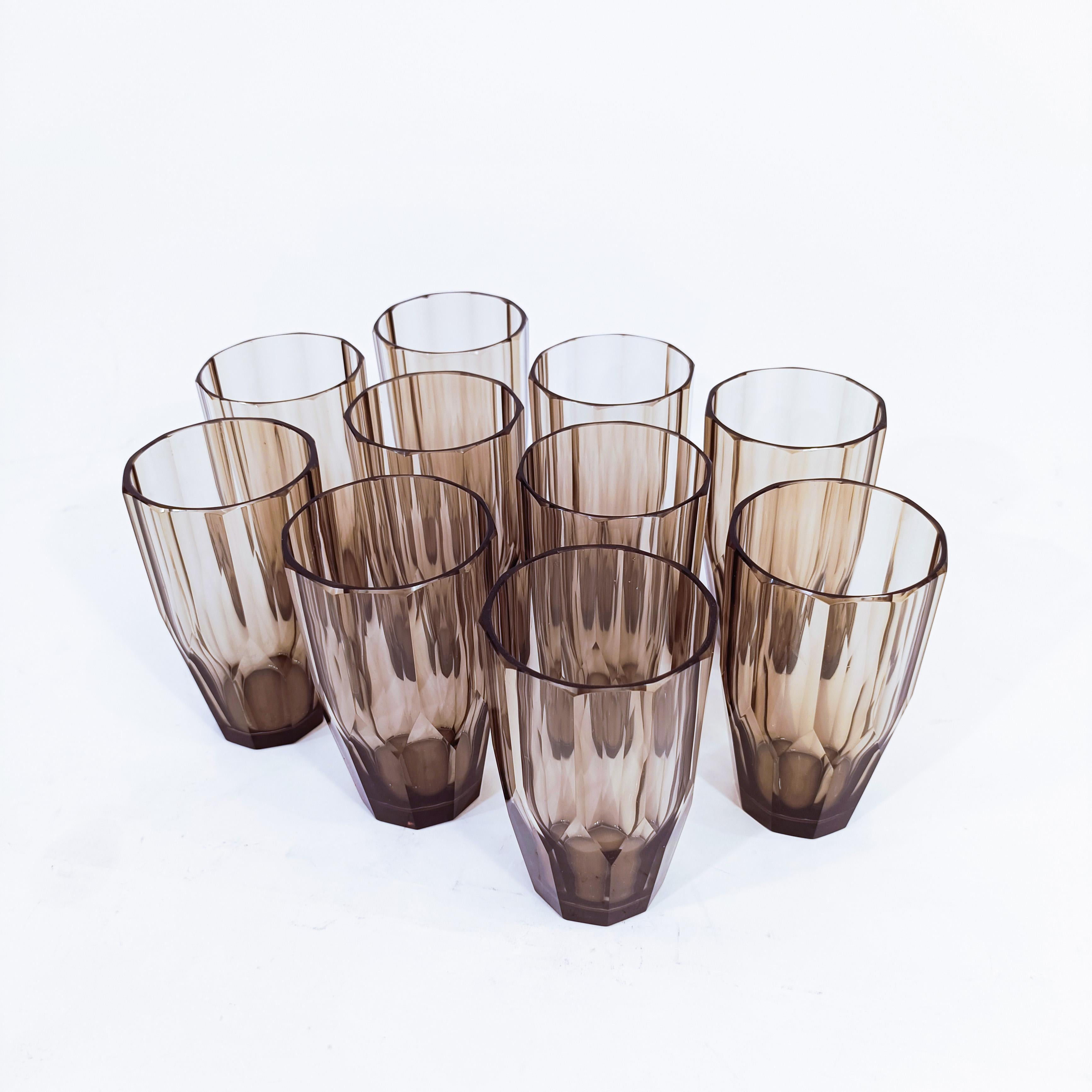 Verrerie Art déco de Moser Glassworks, République tchèque, années 1920 en vente 3