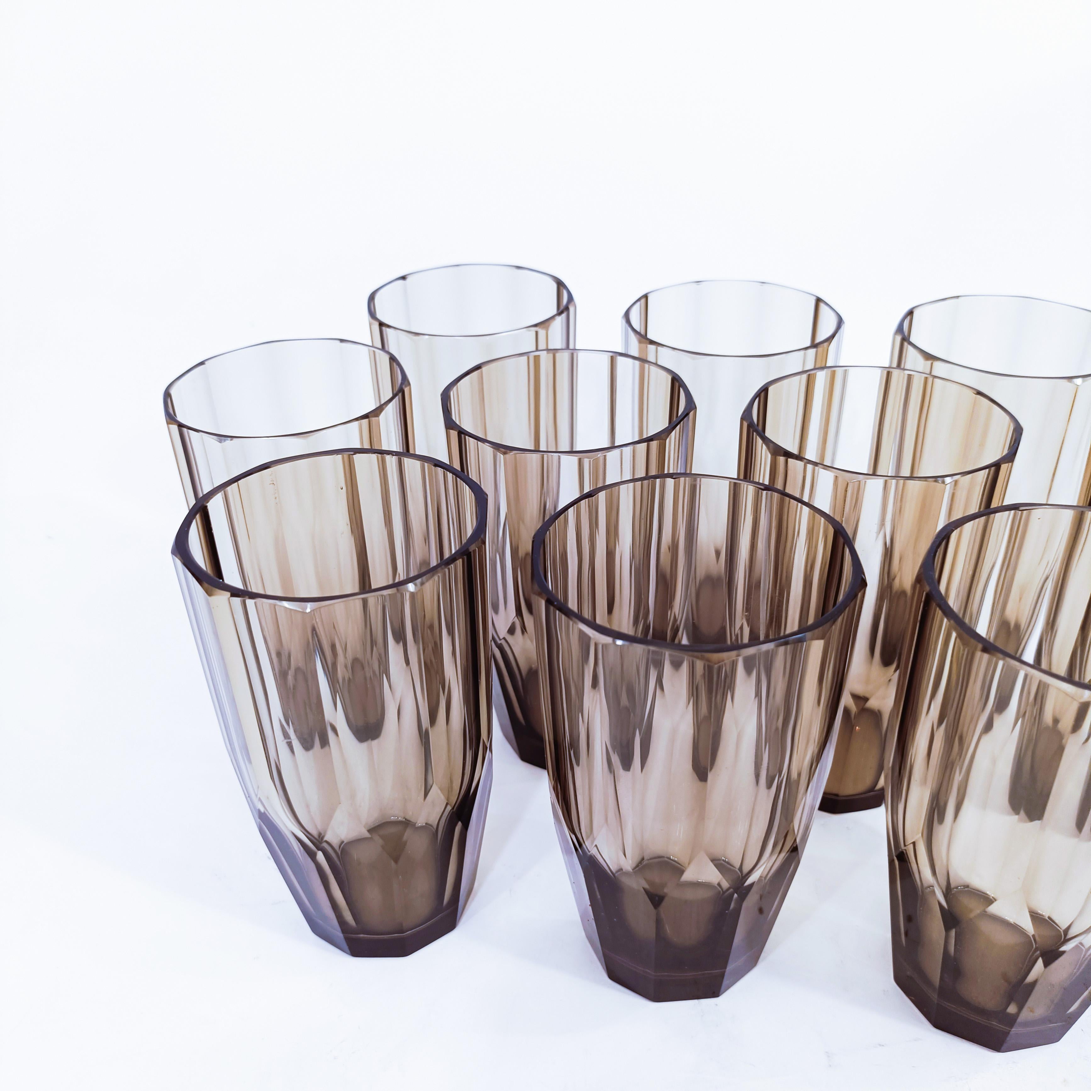 Verrerie Art déco de Moser Glassworks, République tchèque, années 1920 en vente 5