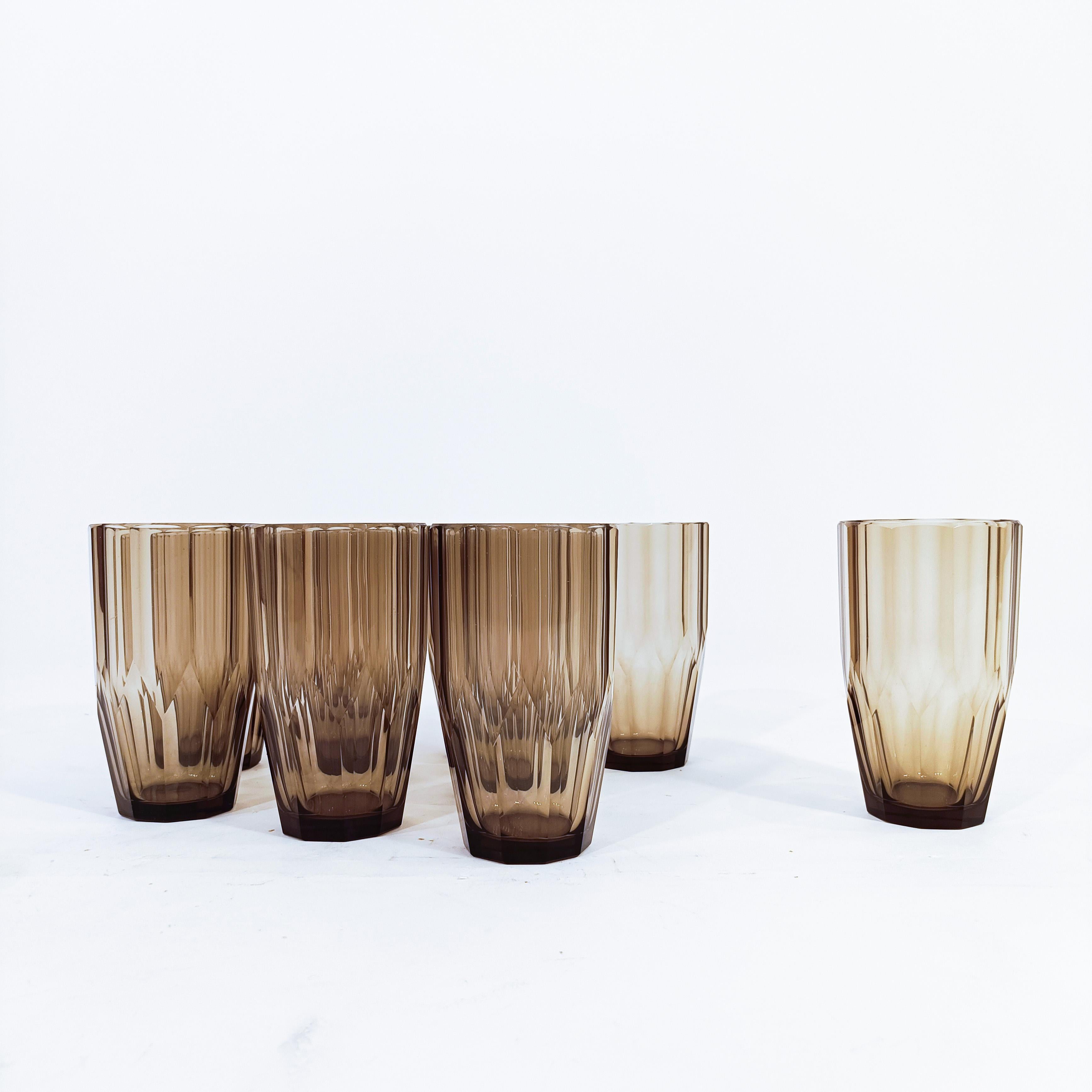 Verrerie Art déco de Moser Glassworks, République tchèque, années 1920 en vente 2
