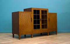 Art Deco Glazed Door Sideboard, 1930s
