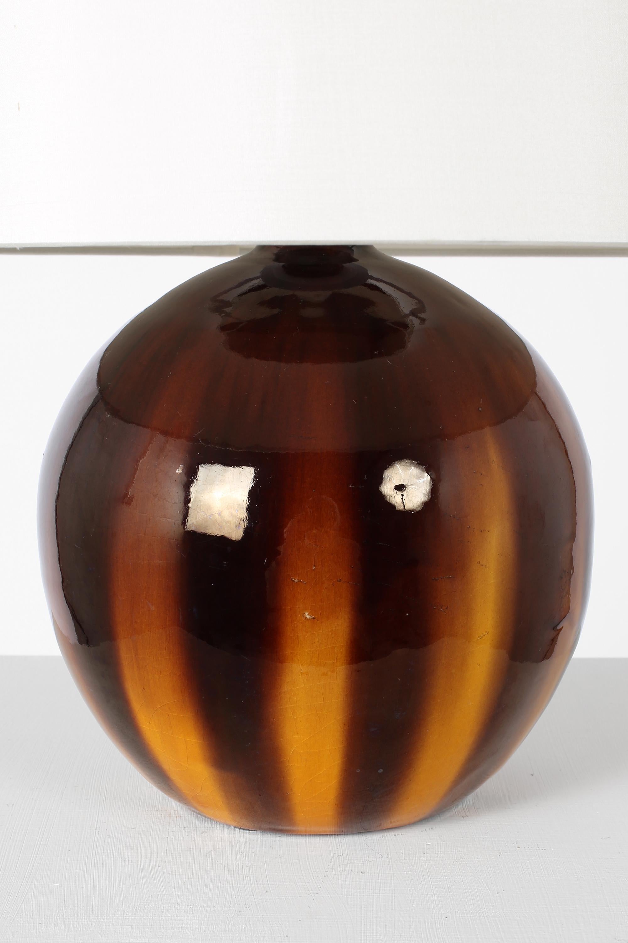 Art Deco Glazed Terracotta by Albert Heilles, Signed, French, 1931 In Good Condition In London, GB
