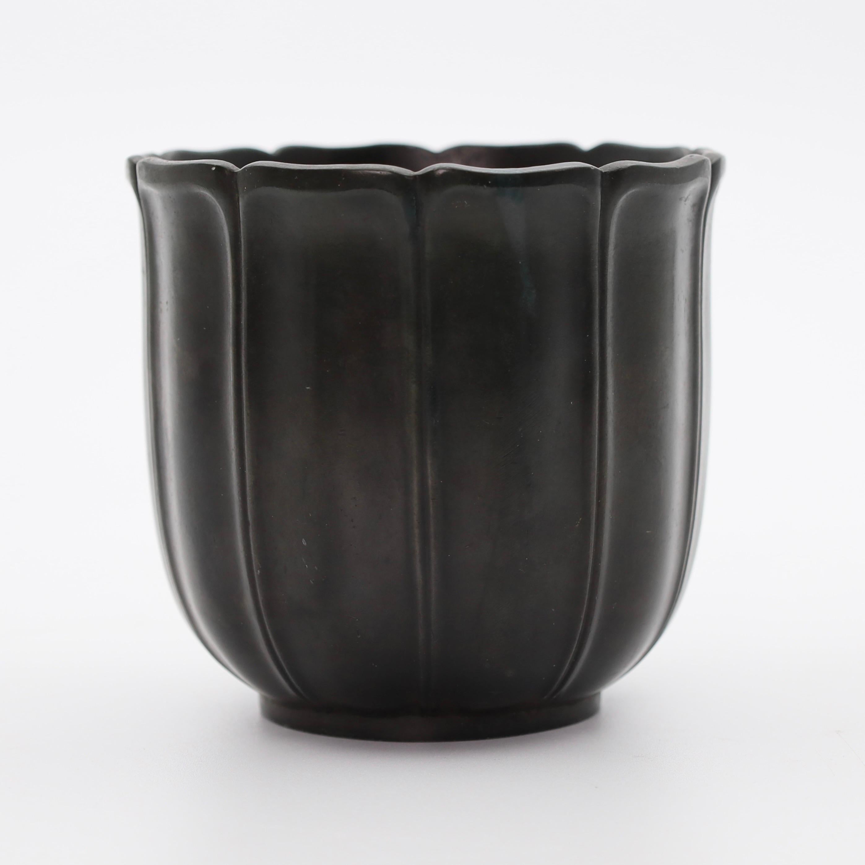 Calice Art Deco di Ellen Schlanbusch per Just Andersen, anni '40, Danimarca in vendita 1