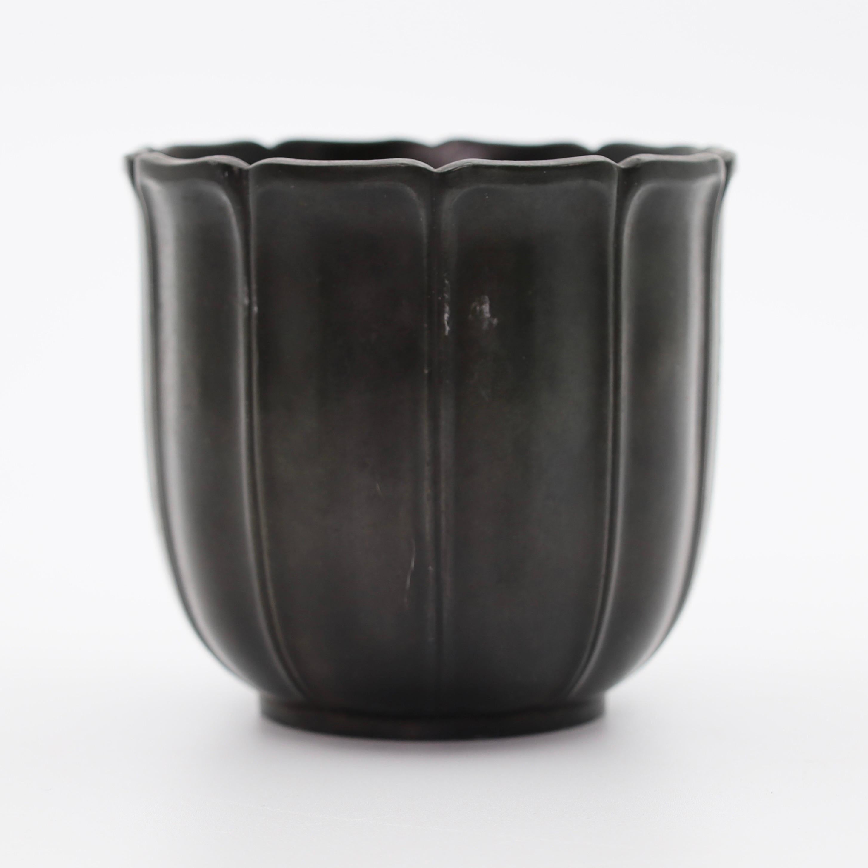 Calice Art Deco di Ellen Schlanbusch per Just Andersen, anni '40, Danimarca in vendita 2