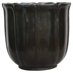 Calice Art Deco di Ellen Schlanbusch per Just Andersen, anni '40, Danimarca