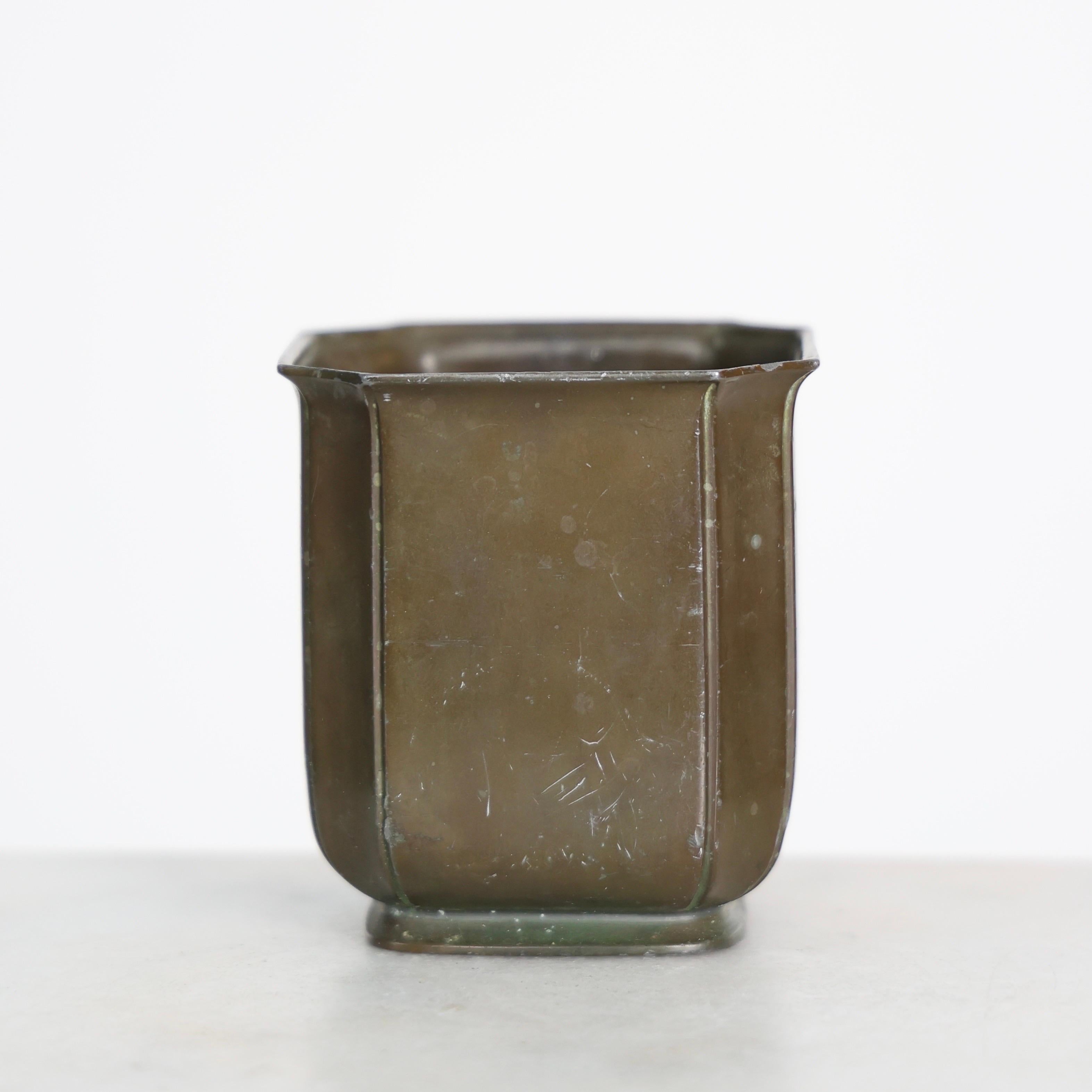 Metallo Calice Art Deco di Just Andersen, anni '20, Danimarca in vendita