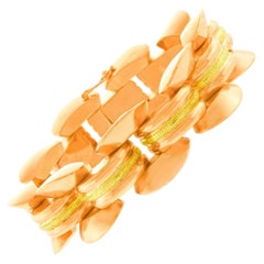 Art Deco Gold Bracelet c1930s French