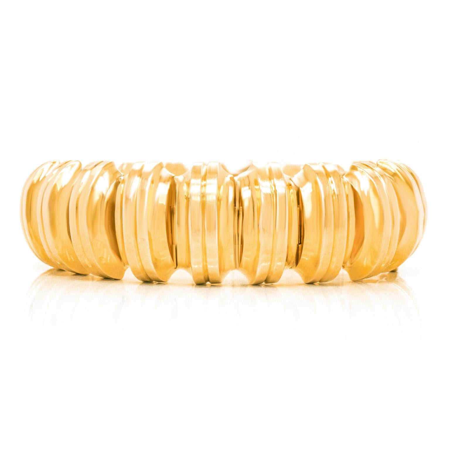Art Deco Gold Bracelet For Sale 8