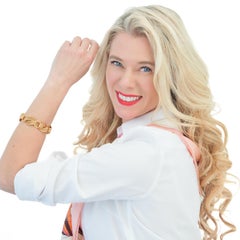 Art déco-Armband aus Gold