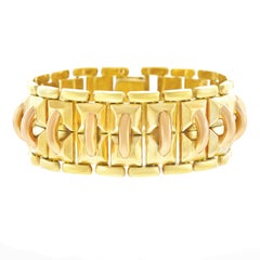 Art Deco Gold Bracelet