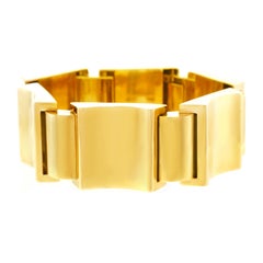 Art Deco Gold Bracelet