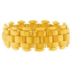 Bracelet en or art déco