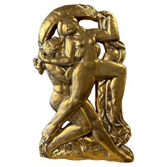 Art deco gold ceramic