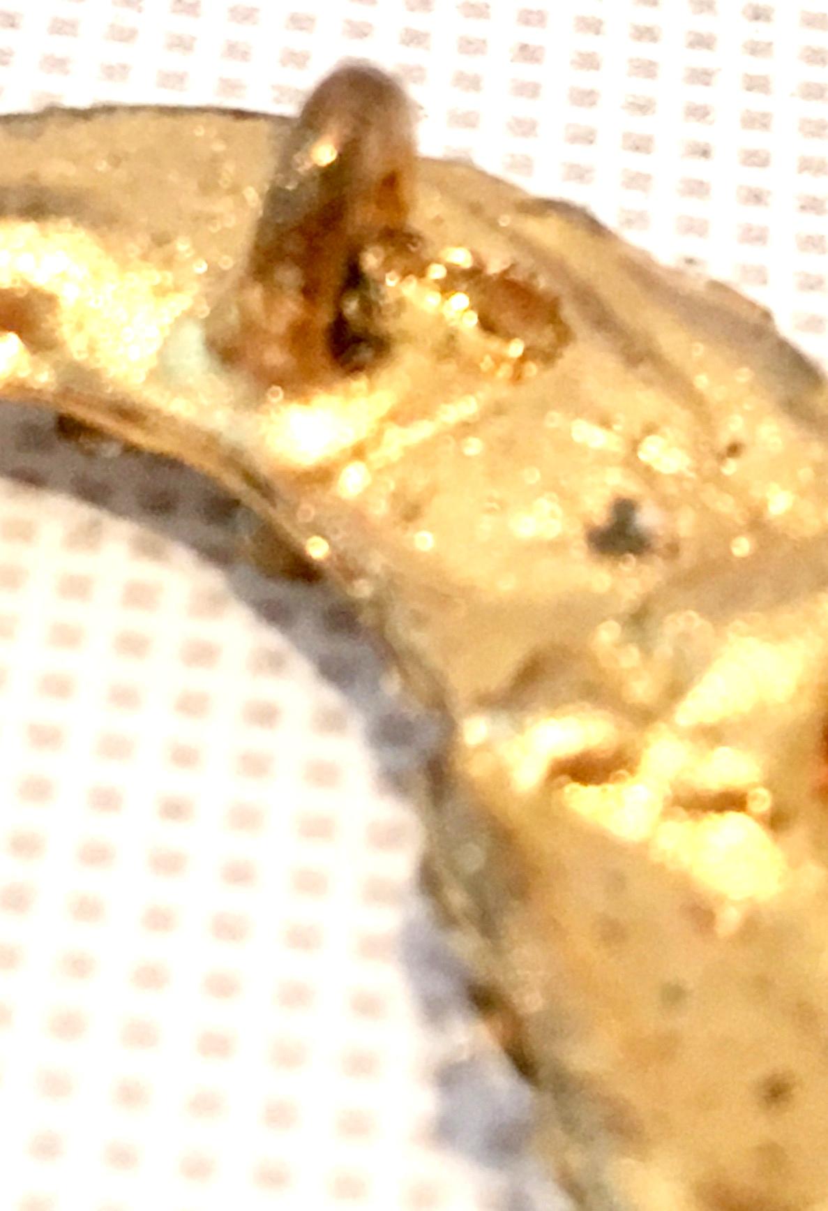 Art Deco Gold Enamel & Austrian Crystal Peacock Brooch-Necklace Pendant 6