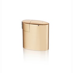 Cartier Paris circa 1930 Art Deco Gold, Platinum, and Diamond Lighter