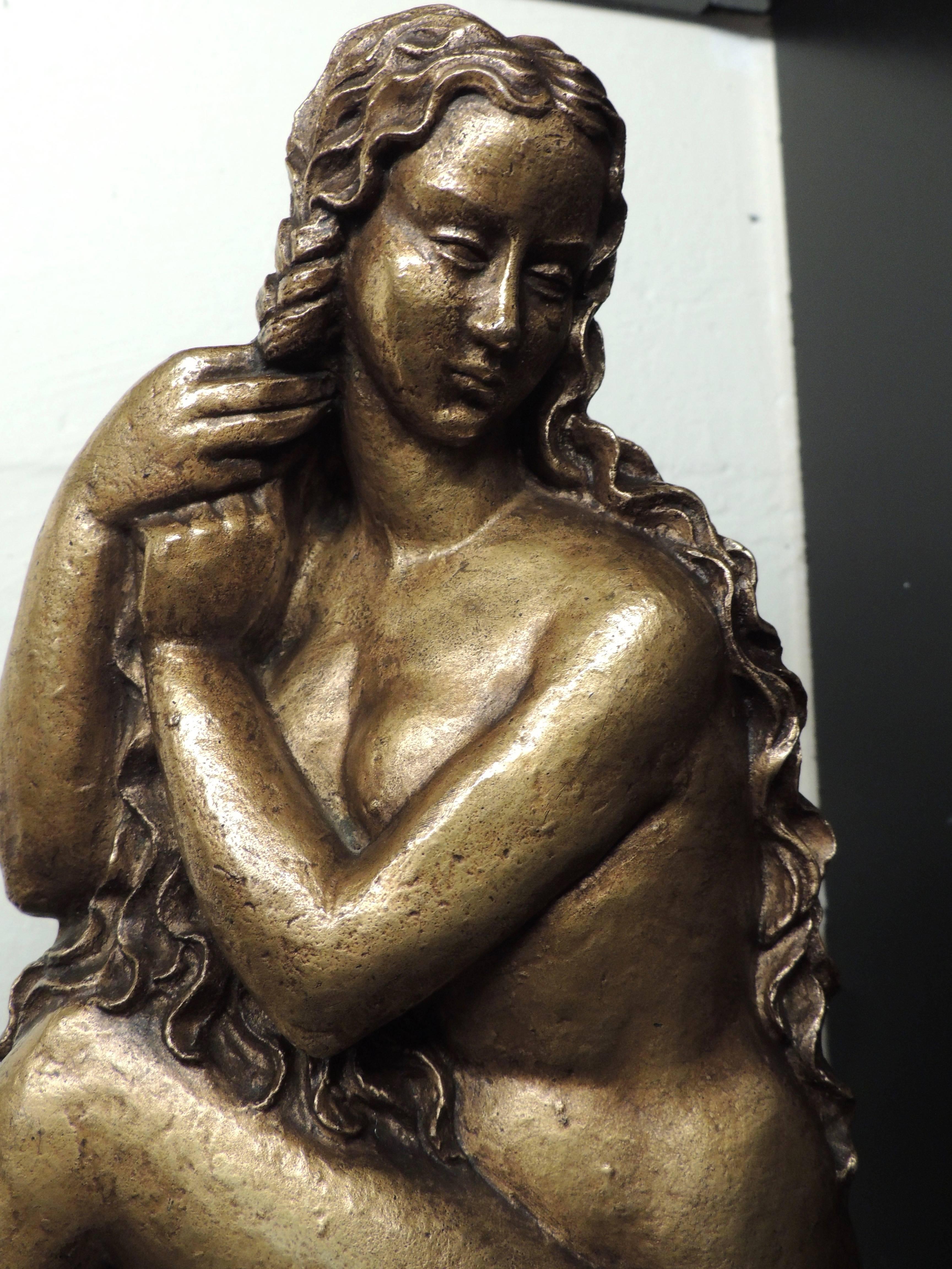 golden girl statue