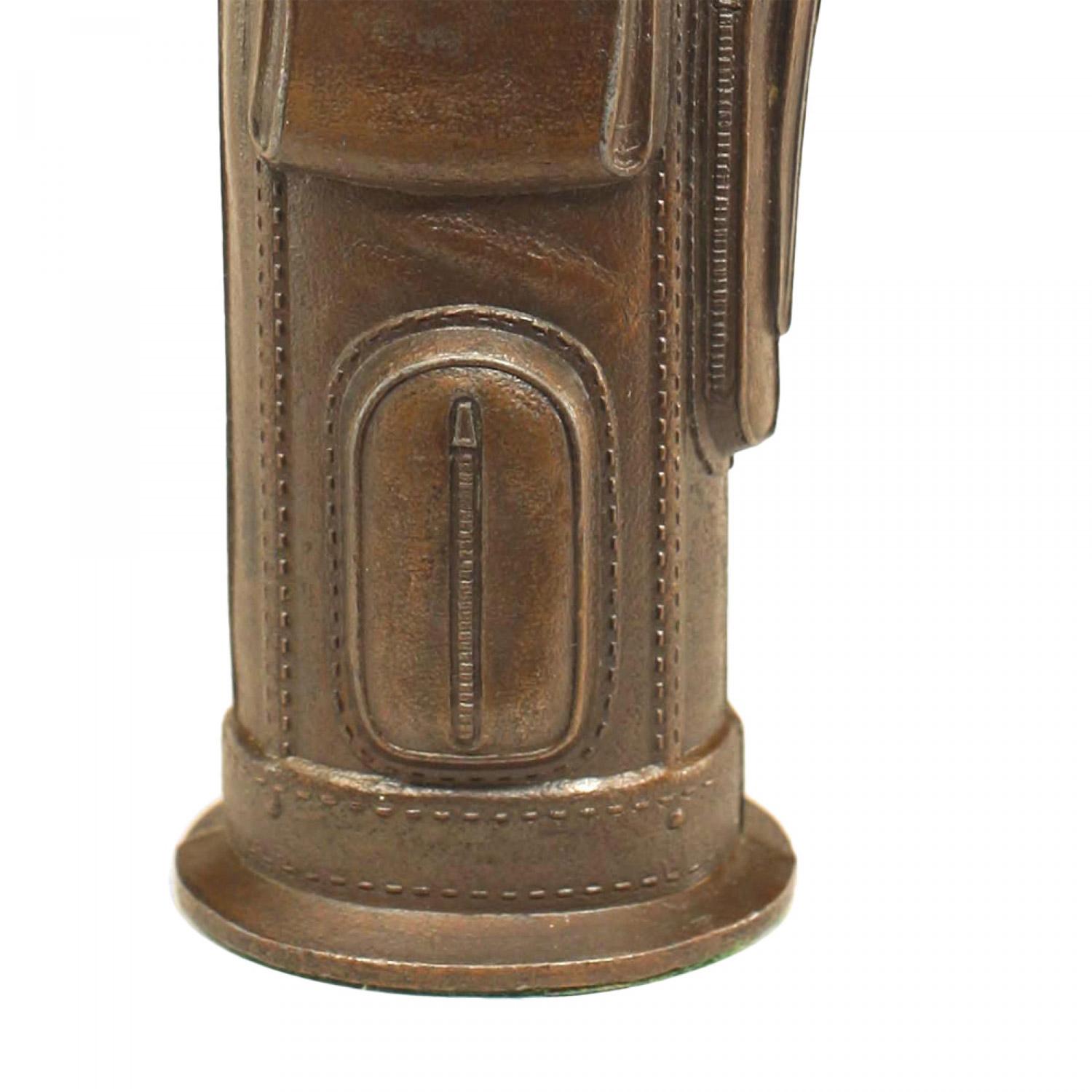 20th Century Art Deco Golf Bag Lighter For Sale