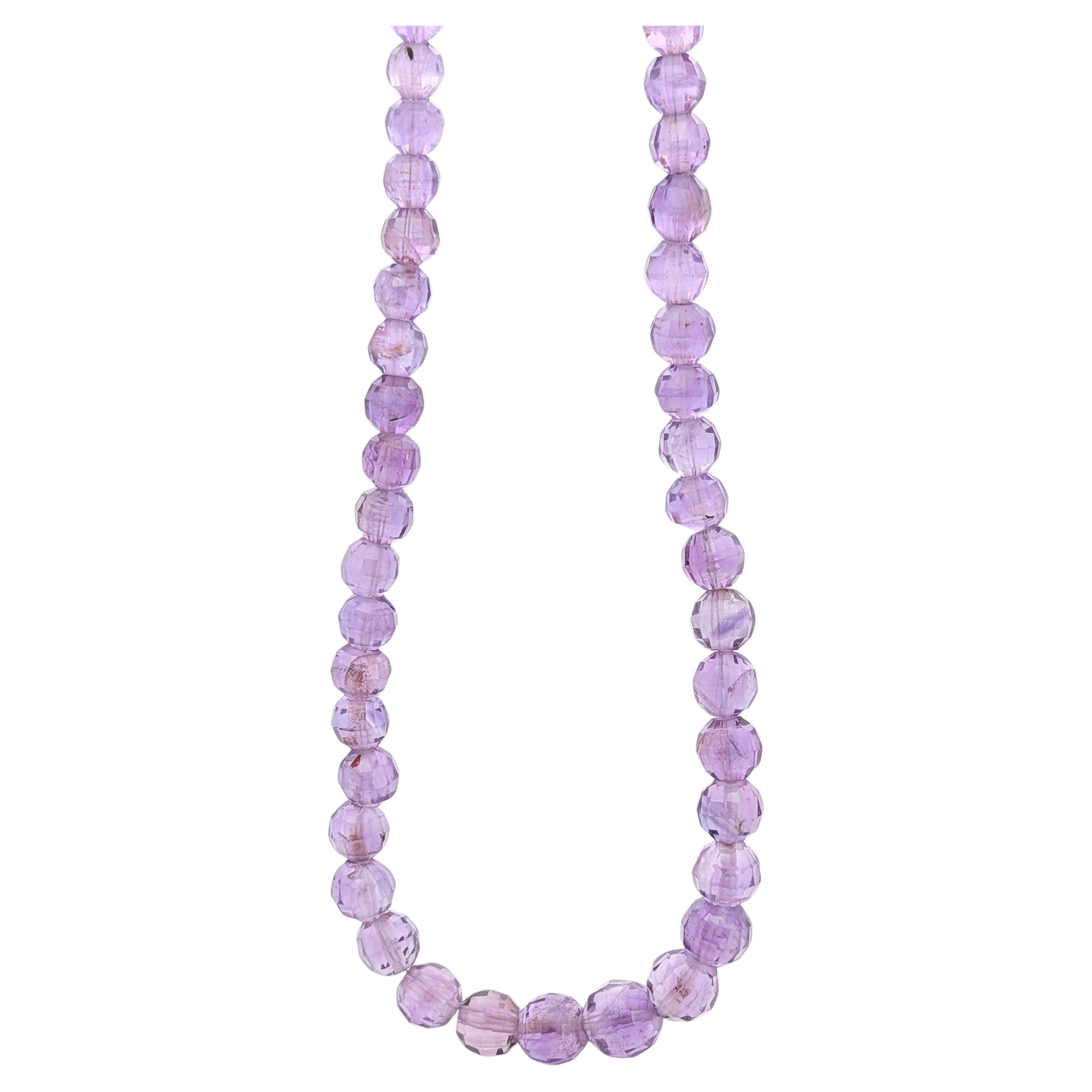 Collana di ametista sfaccettata in stile Art Déco, 1920 ca.