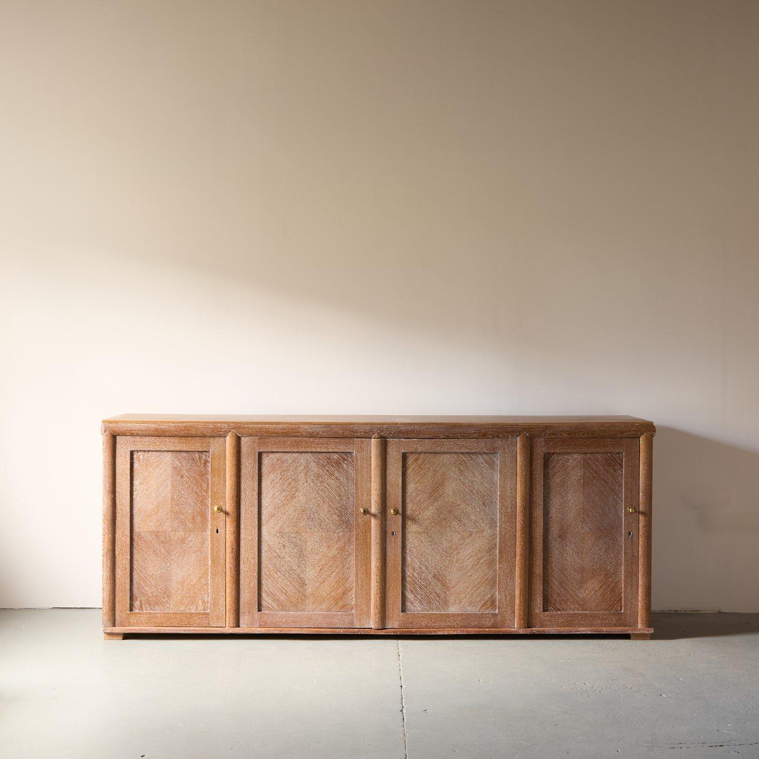 Art Deco Grand OAK Kabinett, 1940er Jahre im Zustand „Gut“ im Angebot in London, England