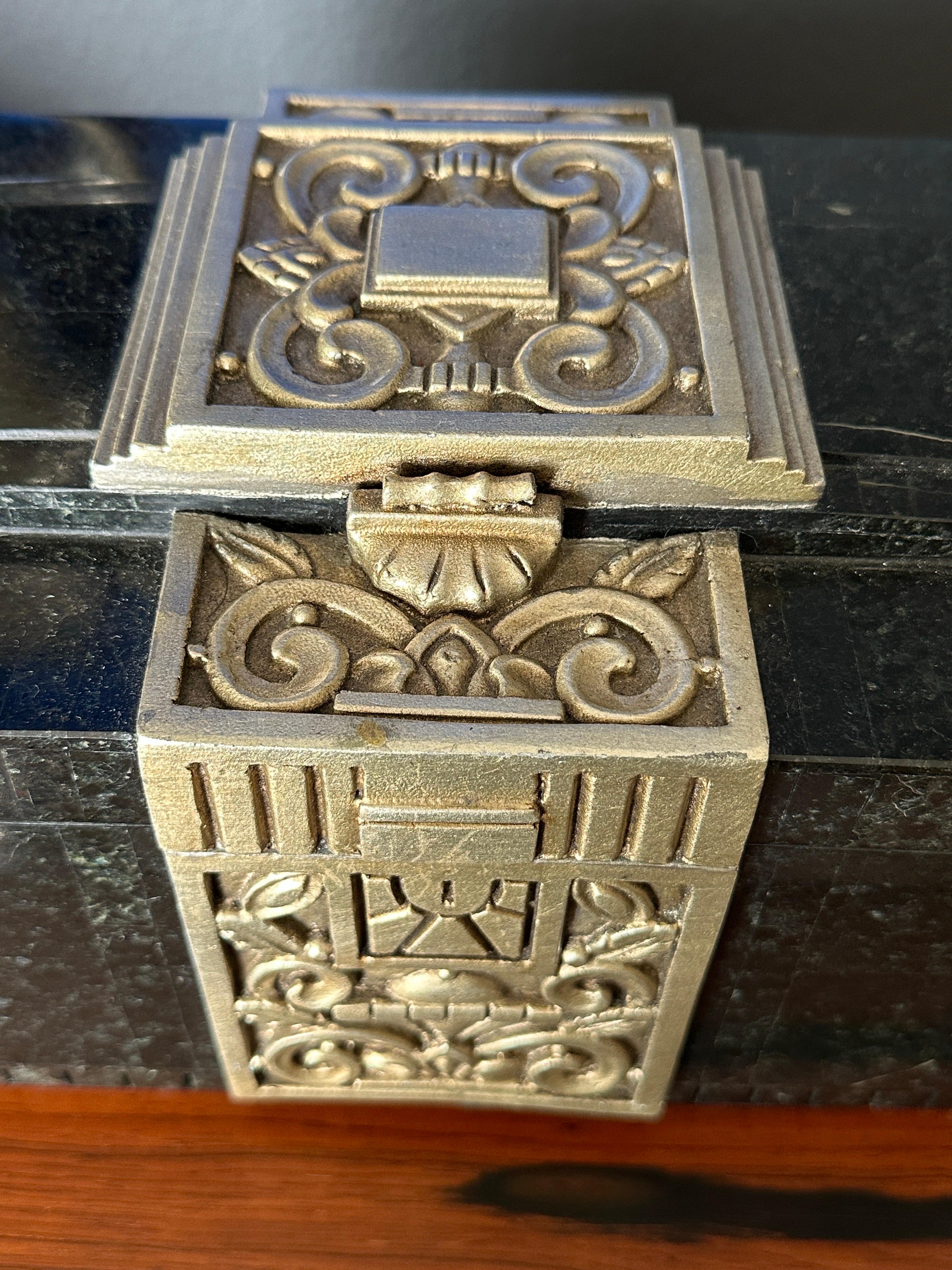 Joyero Art Decó de granito en venta 2