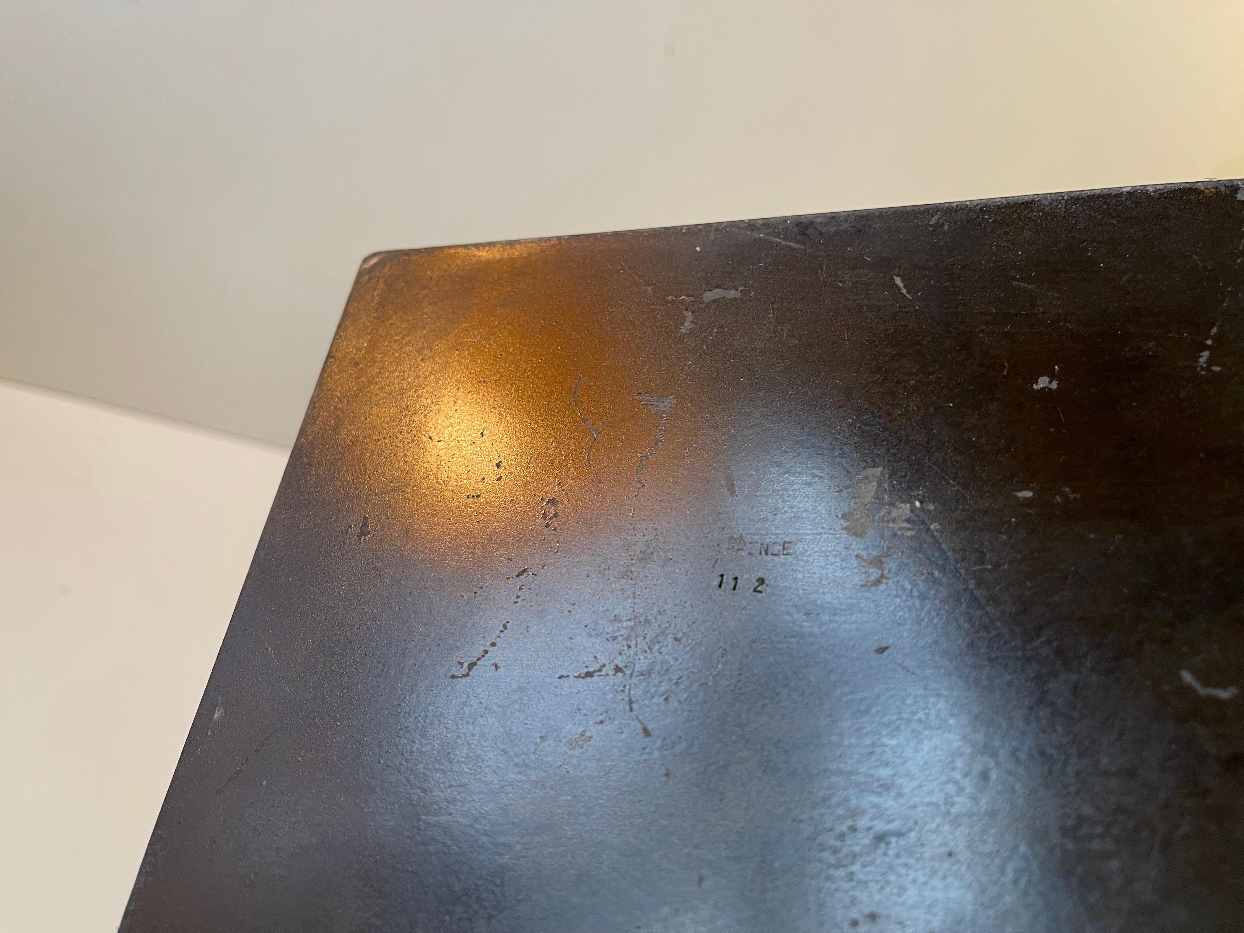 Art Deco Green Patinated Bronze Box by Holger Fridericias, 1930s For Sale 6
