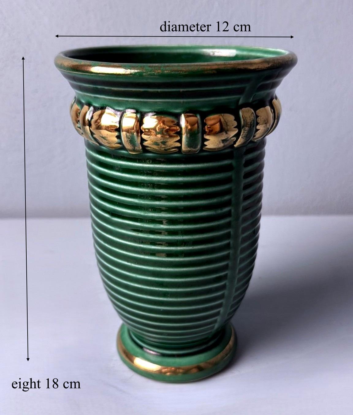 Vaso Greene & Greene, Ceramica Barbotine, Poët-Laval (Francia) in vendita 12