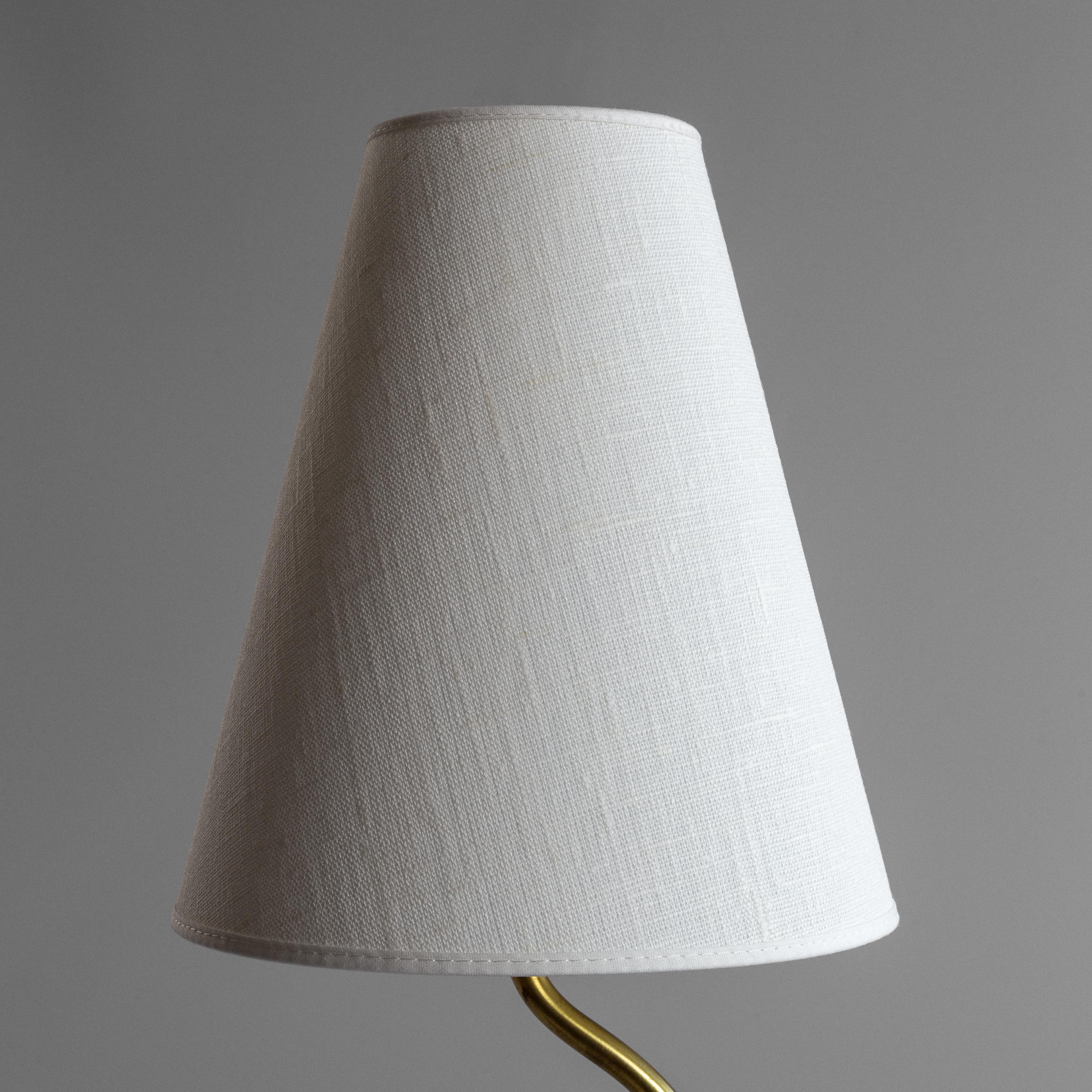 Lampada da tavolo Art Deco Greyhound di Stjärnmetall, metallo e ottone, Svezia, anni '30 in vendita 1