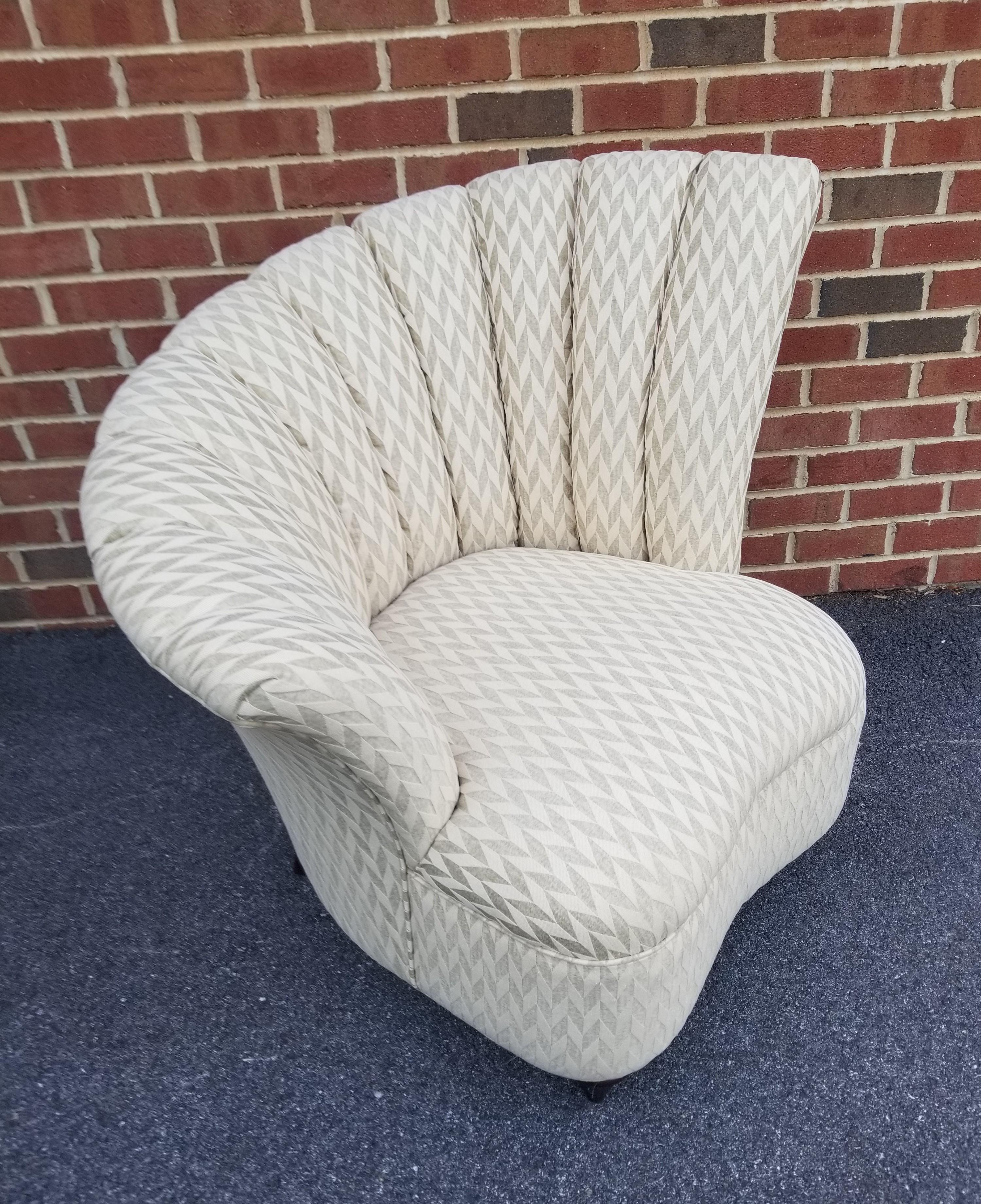 Art Deco Grosfeld House Channel / Fan Back Chairs For Sale 7