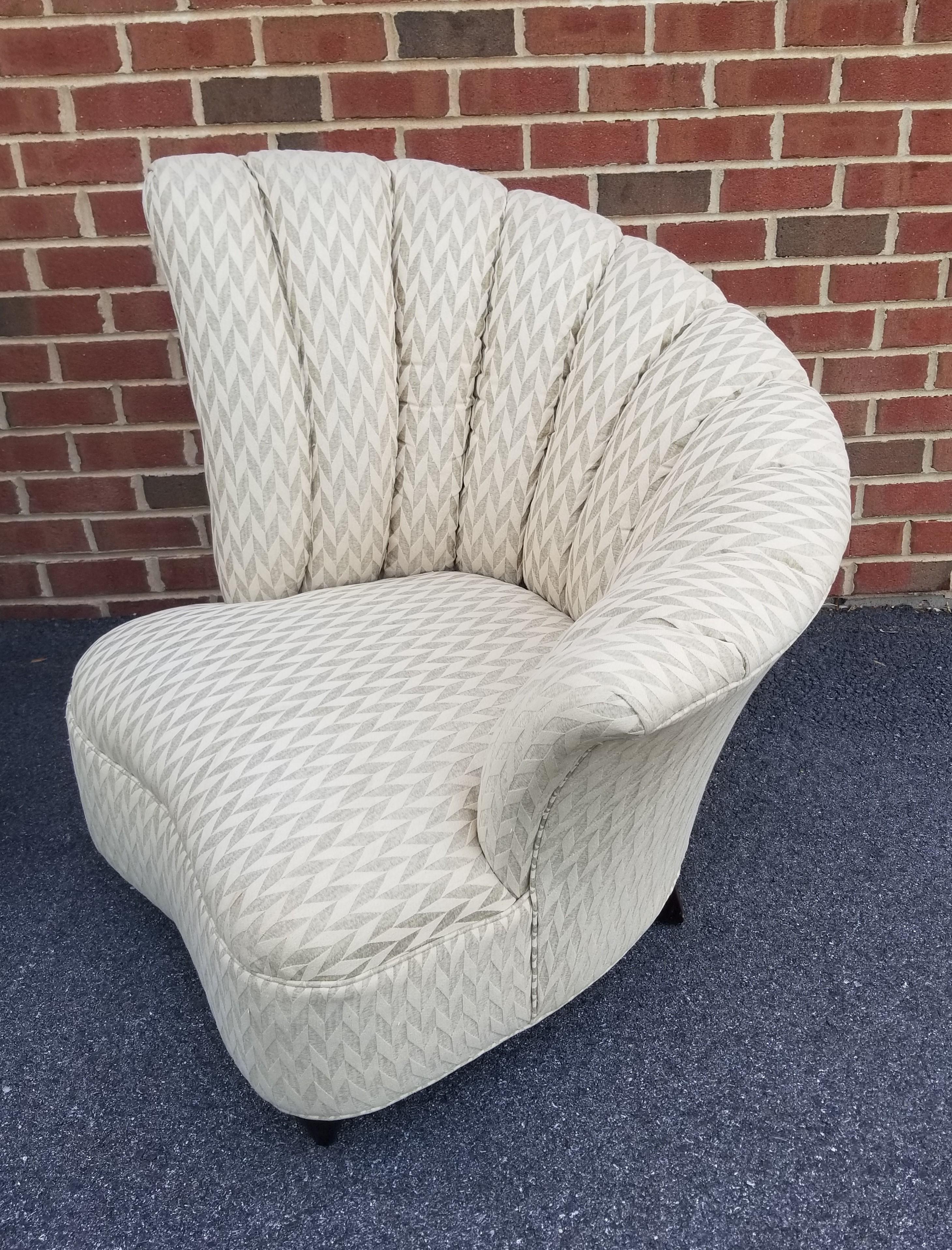 Art Deco Grosfeld House Channel / Fan Back Chairs For Sale 8