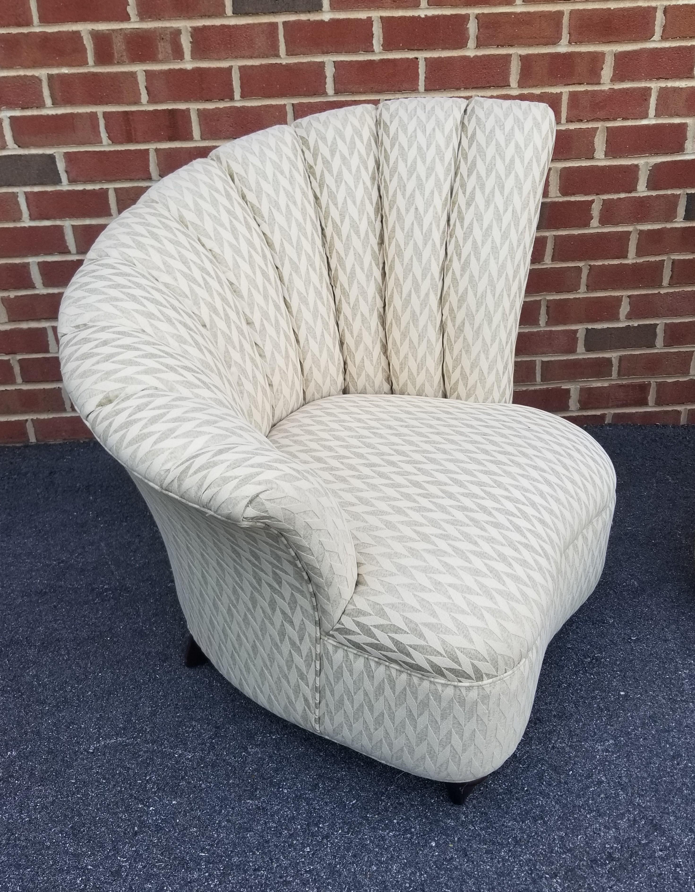 Art Deco Grosfeld House Channel / Fan Back Chairs For Sale 9