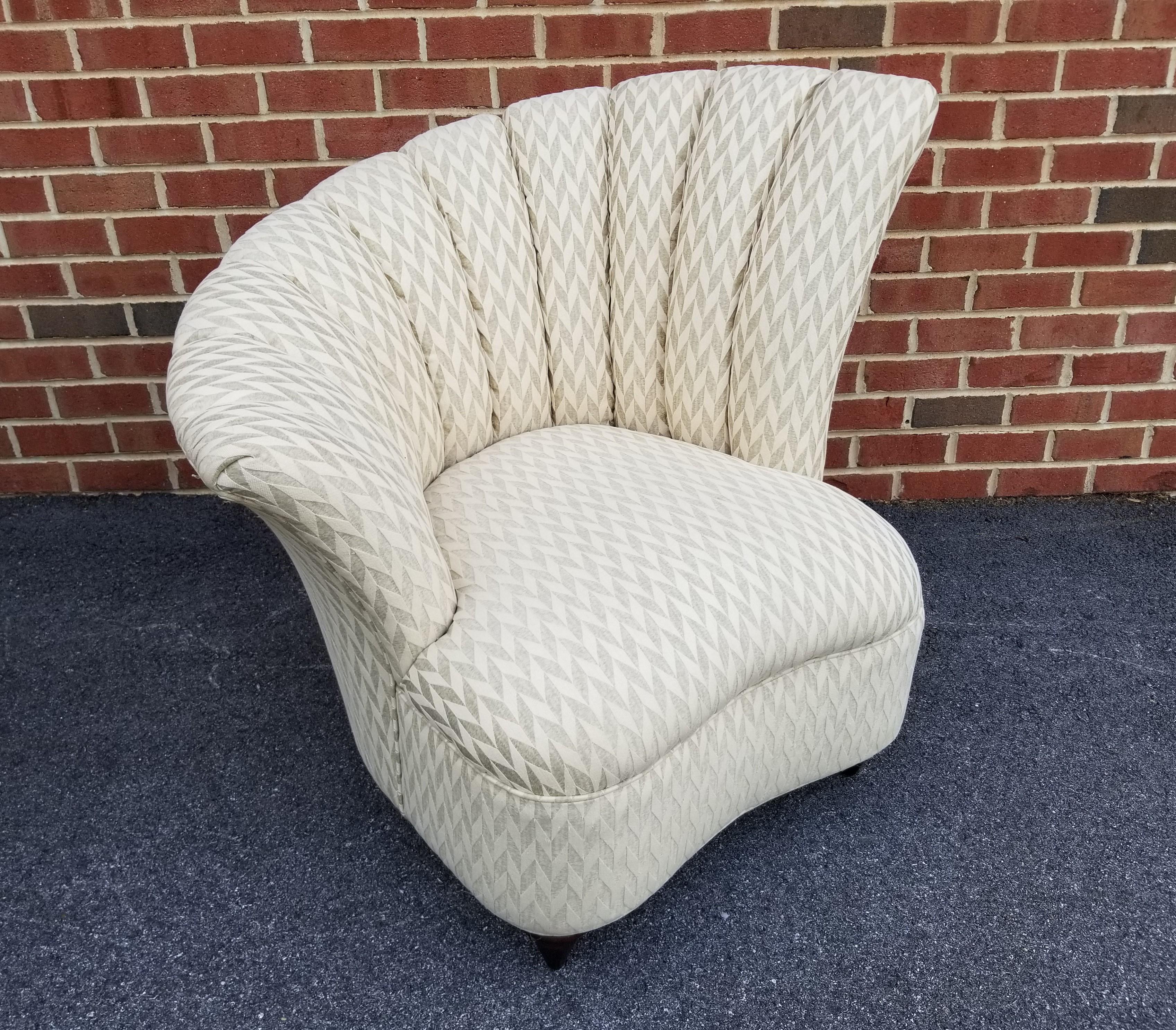 Art Deco Grosfeld House Channel / Fan Back Chairs For Sale 10