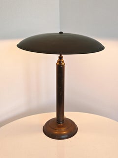 Art Deco "Guardsman" table lamp in brass, Germany 1930s
