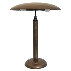 Art Deco "Guardsman" table lamp in brass, Germany 1930s