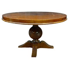 Gueridon Art Déco circa 1940. vernis à refaire