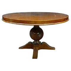Gueridon Art Déco circa 1940. vernis à refaire