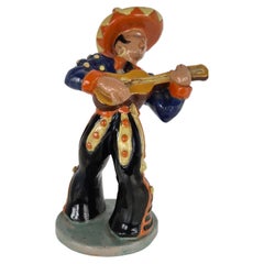 Art Deco Gypsy guitar player  - Komlós