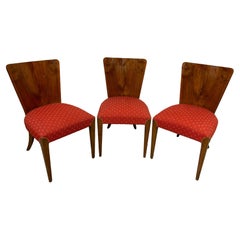 Art Deco H-214 Dining Chairs by Jindrich Halabala for UP Závody