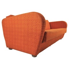 Art Deco H 363 Sofa Jindřich Halabala Dla UP Závody, Lata 30, XX Wieku