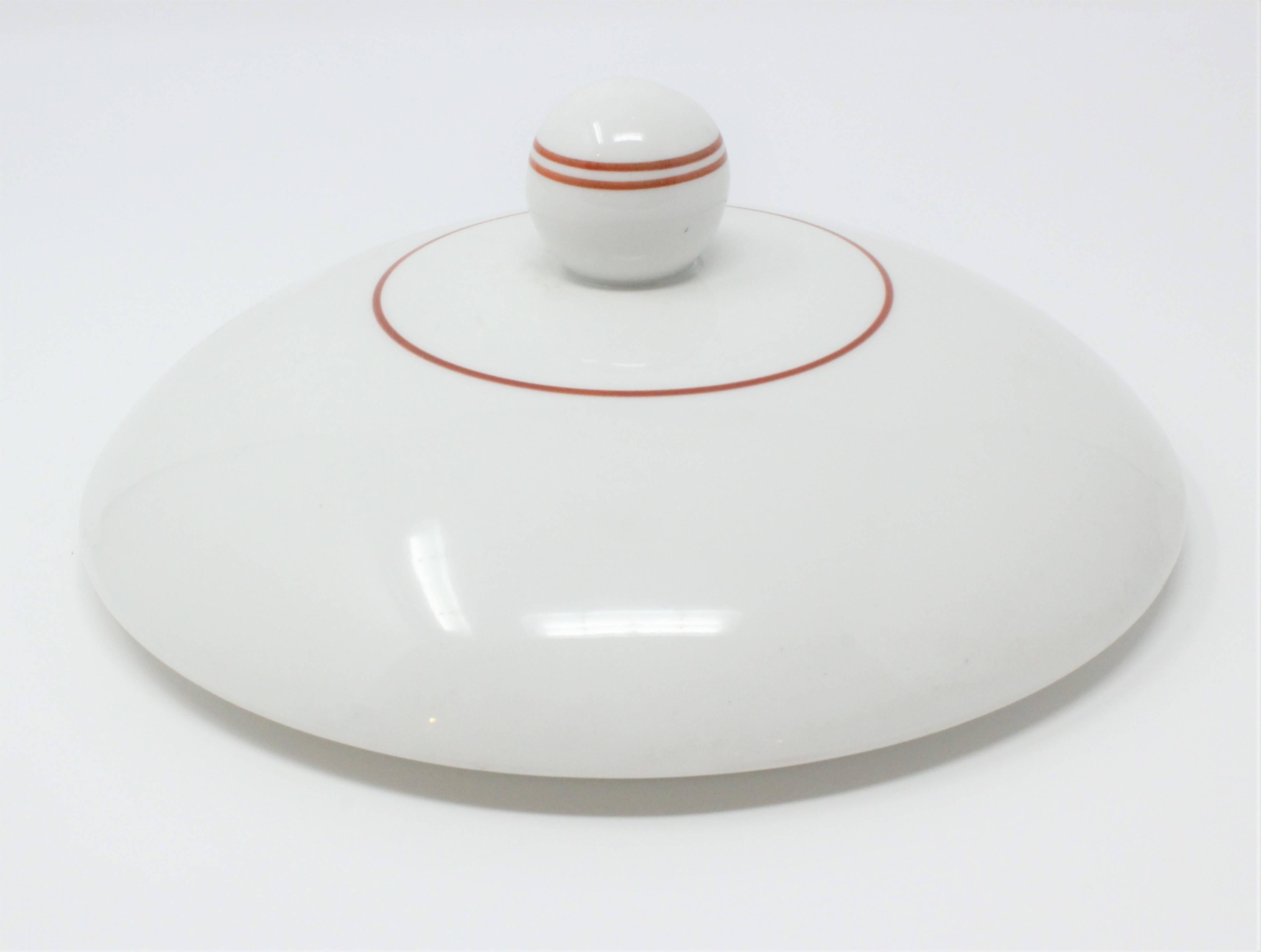 Art Deco Haas & Czjzez Covered Tureen For Sale 1