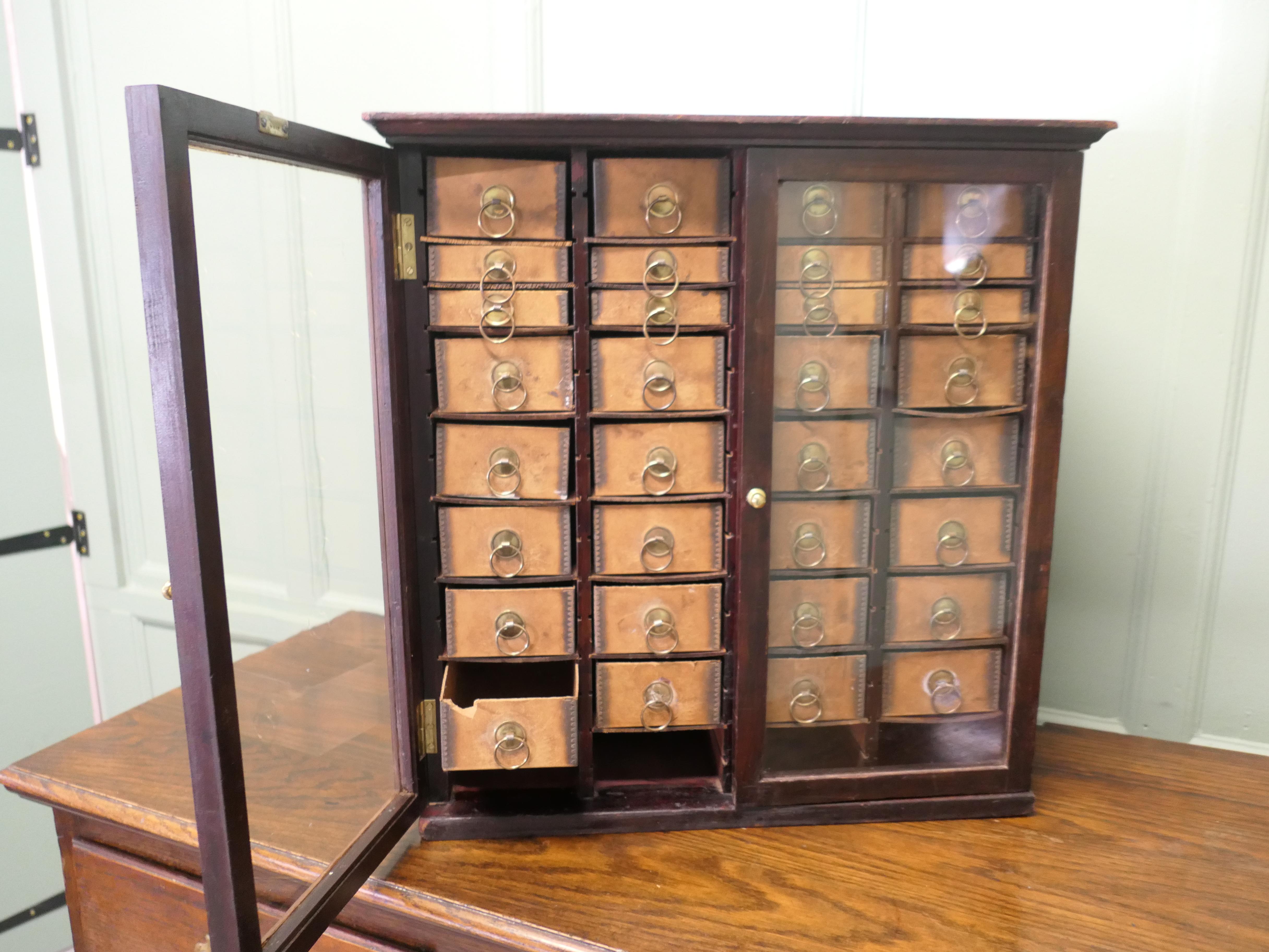 Inizio XX secolo Art Deco Haberdashery Cabinet, Sewing, Shop Display in vendita