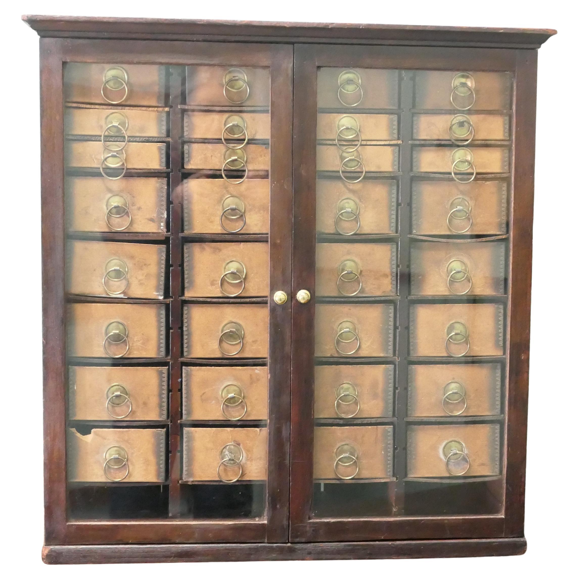 Art Deco Haberdashery Cabinet, Sewing, Shop Display