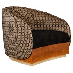 Art Deco Halden Armchair in the Style of 1930's Handmade Portugal by Greenapple